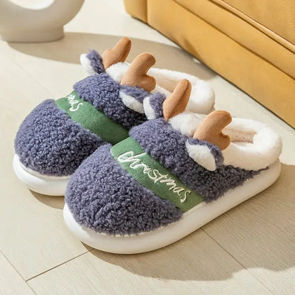 Christmas Deer Slippers