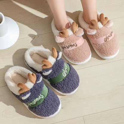 Christmas Deer Slippers