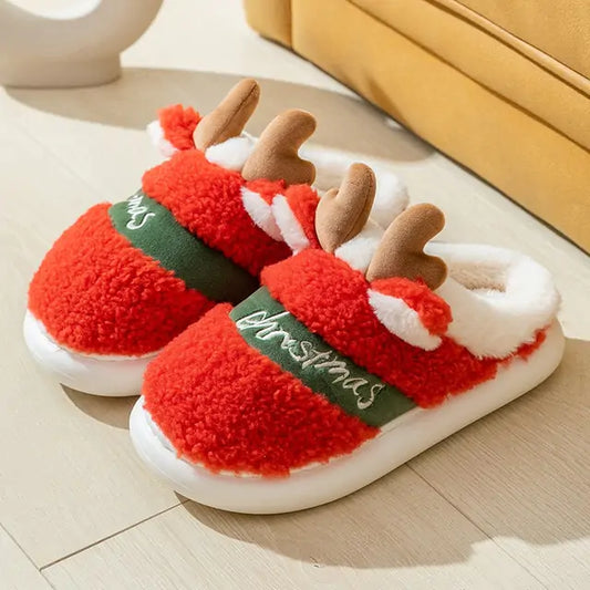 Christmas Deer Slippers