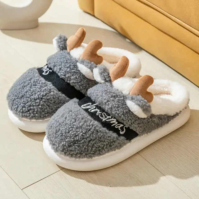 Christmas Deer Slippers